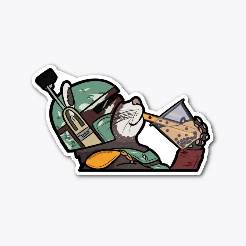 Boba Ferret Sticker